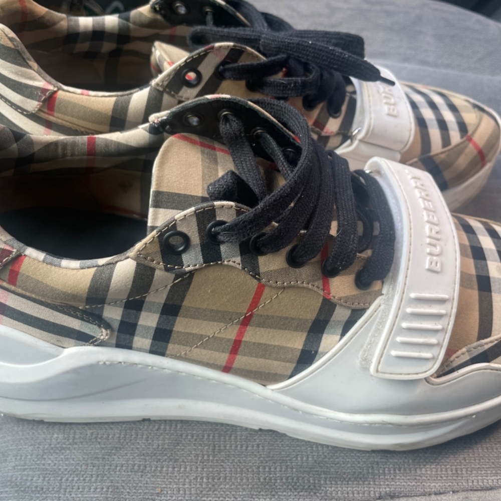 Burberry vintage check sneakers - Picture 5 of 5